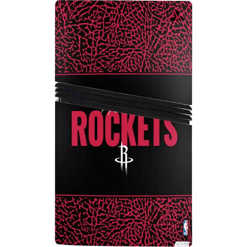 NBA Houston Rockets Elephant Print PS5 Pro Console Skin